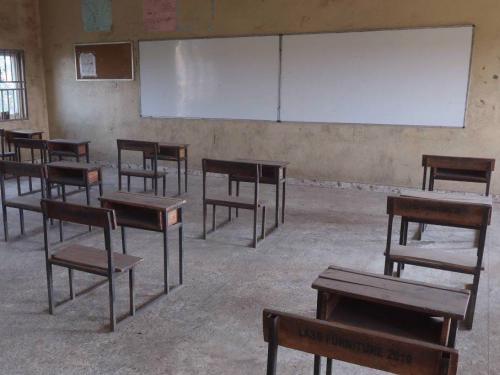 Photo: empty classroom
